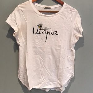 Zara W/B Collection white T-shirt